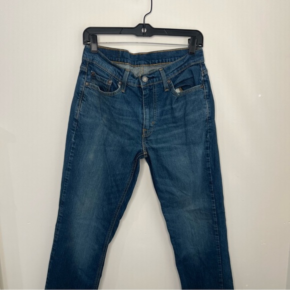 Levi's 541 Denim Dark Wash Straight Fit Jeans Size W30x L30 - Picture 1 of 15